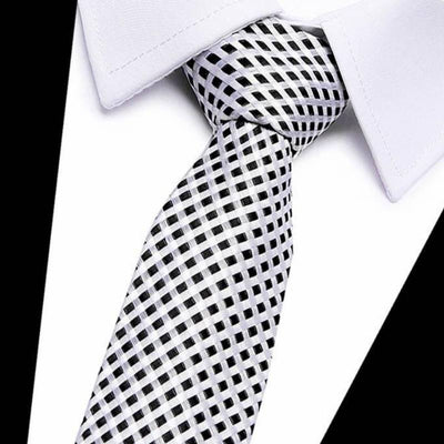 Zwart witte stropdas