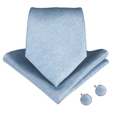 Grijze blauwe stropdas