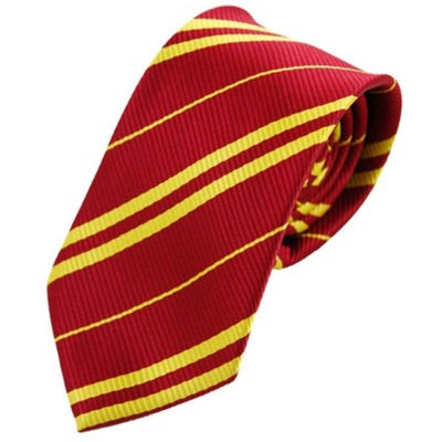 Rode en gele stropdas