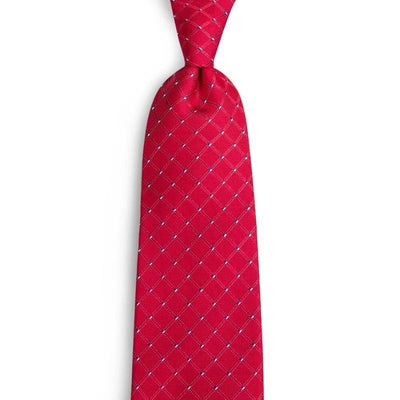 Rode slanke stropdas