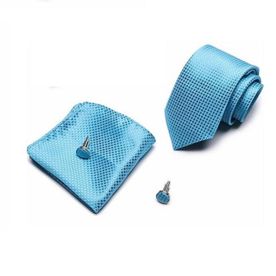 Hemelsblauwe stropdas