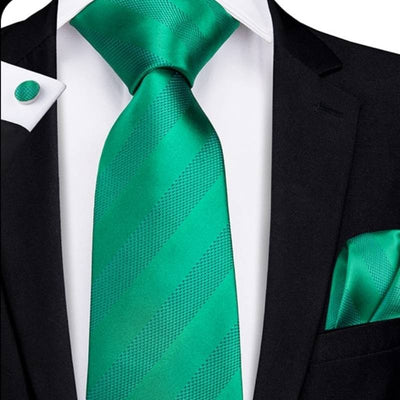 Jade groene stropdas