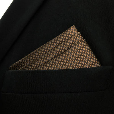 Donkerbruine stropdas