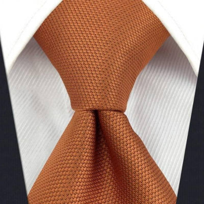 Oranje stropdas voor heren