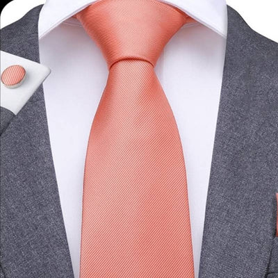 Perzik roze stropdas