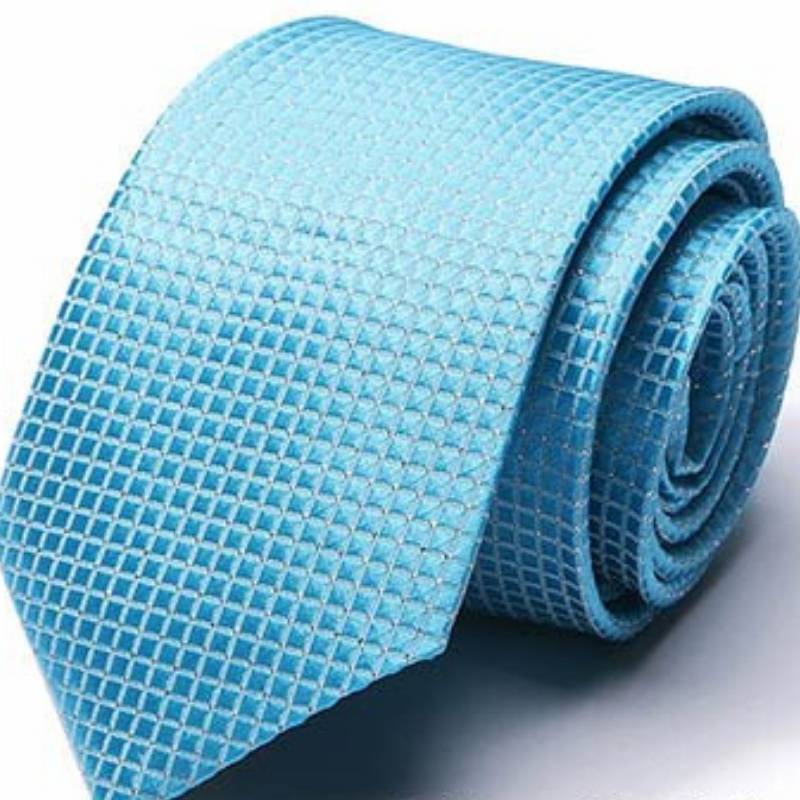 Hemelsblauwe stropdas