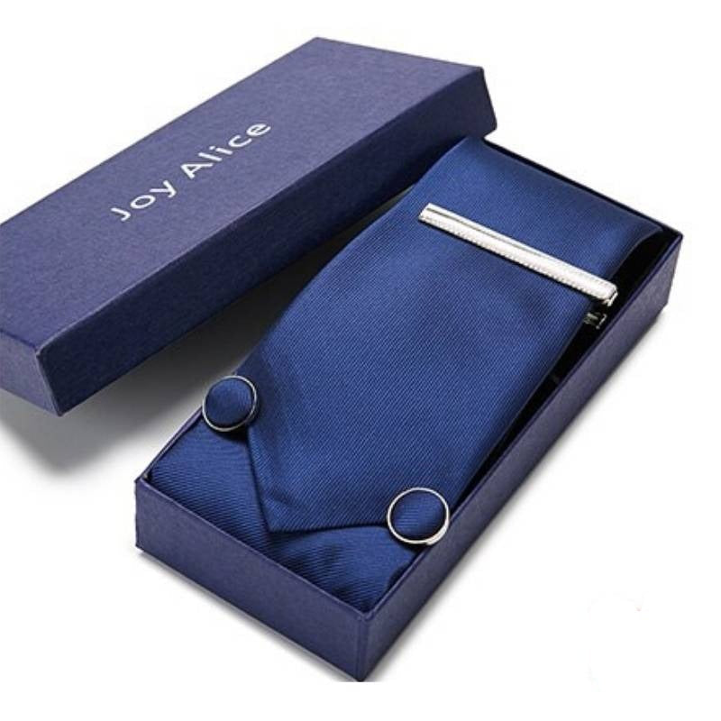 Marineblauwe stropdas