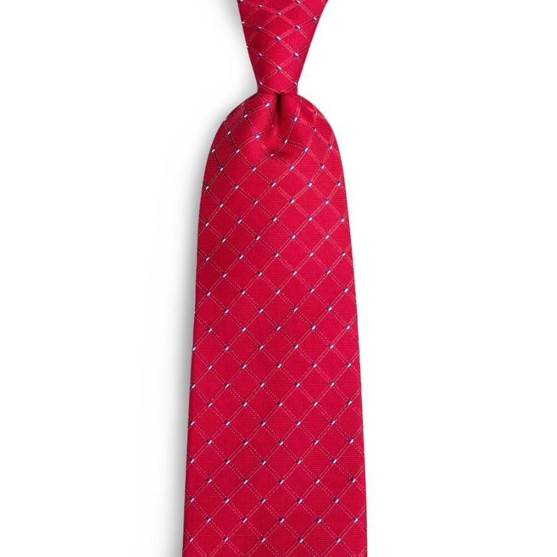 Rode slanke stropdas