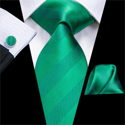 Jade groene stropdas