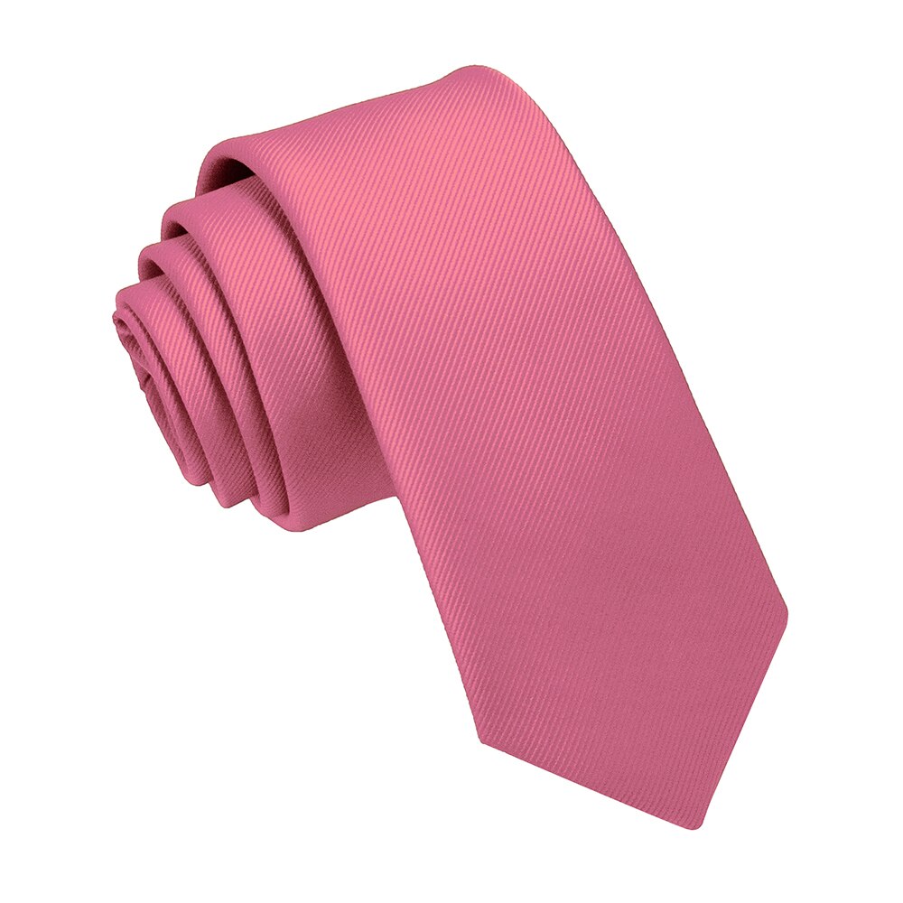 Slanke roze stropdas