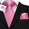 Roze stropdas voor heren