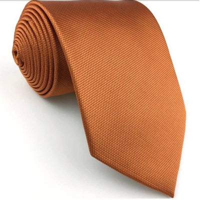 Oranje stropdas voor heren