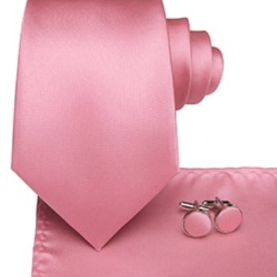 Roze Lavallière-stropdas