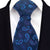 Marineblauwe fancy stropdas